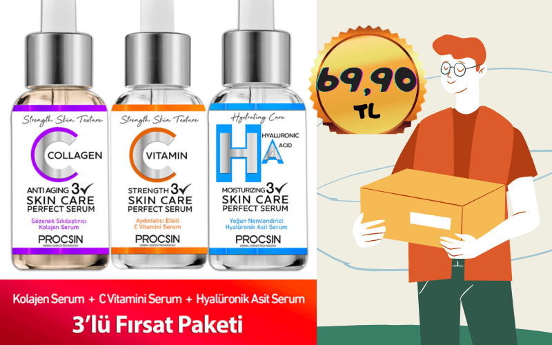 Procsin Üçlü Serum Paketi