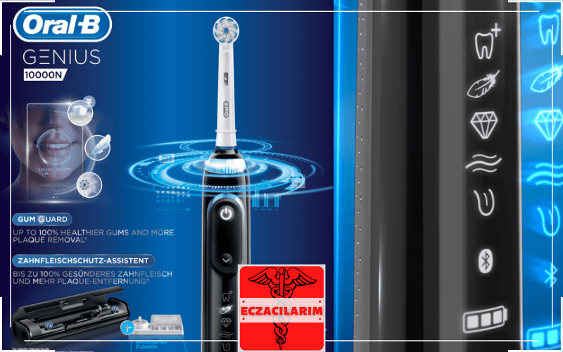Oral-b Genius 10000 Black Şarjlı Diş Fırçası İndirimli Fiyatı ve Özellikleri