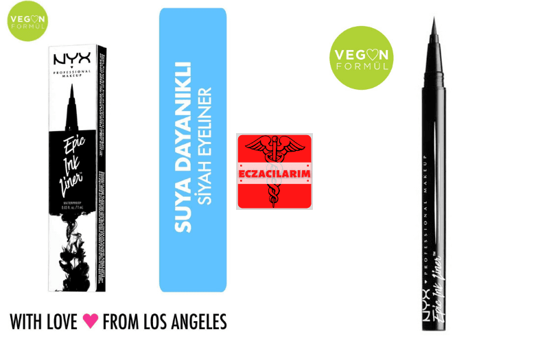 NYX Professional Makeup Siyah Eyeliner