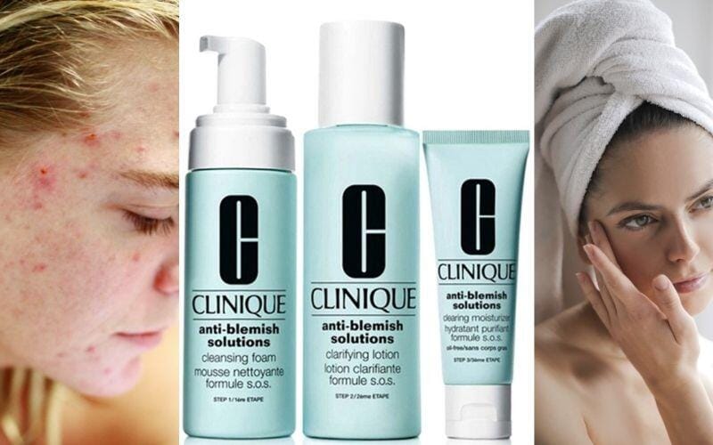 Clinique Sivilce Karşıtı İndirimli Cilt Bakım Seti