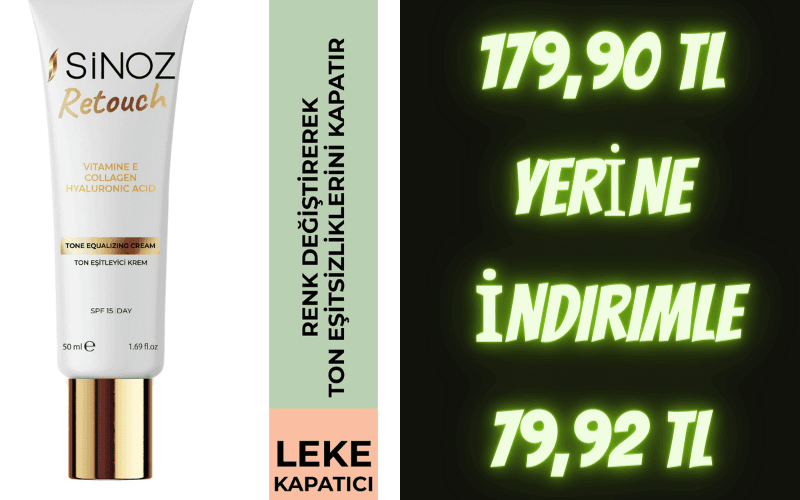 Sinoz Retouch Ton Eşitleyici Krem