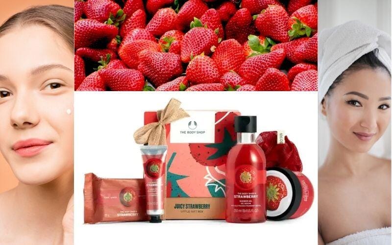 The Body Shop Strawberry Cilt Bakım Seti