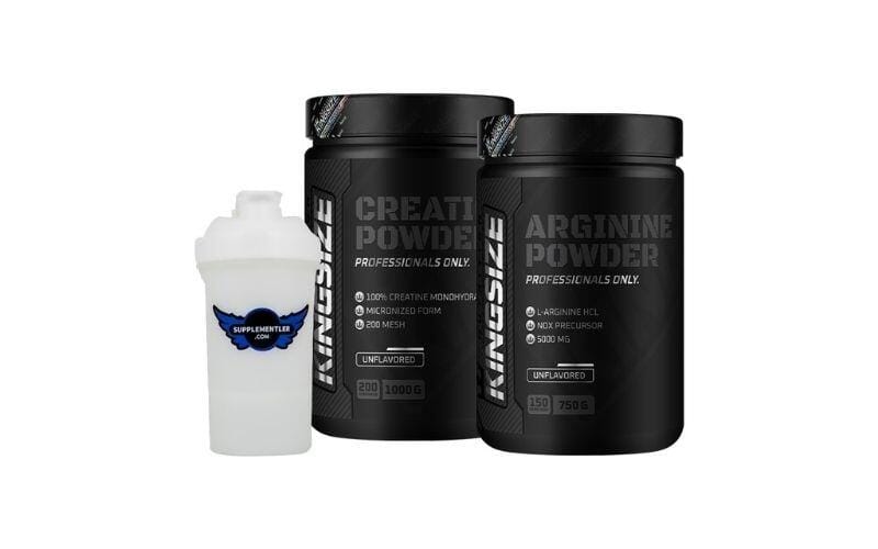 Kingsize Nutrition Creatine + Arginine Kombinasyonu