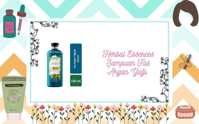 Herbal Essences Şampuan Fas Argan Yağı