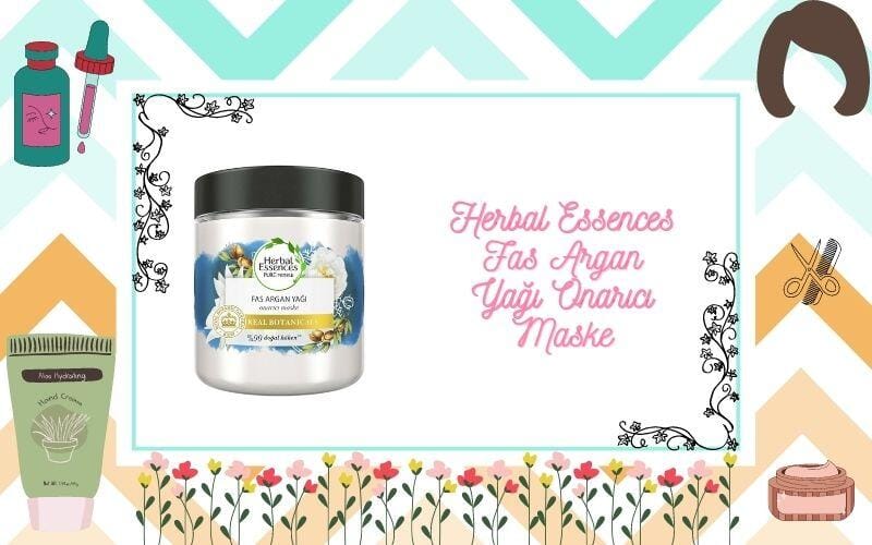 Herbal Essences Fas Argan Yağı Onarıcı Maske