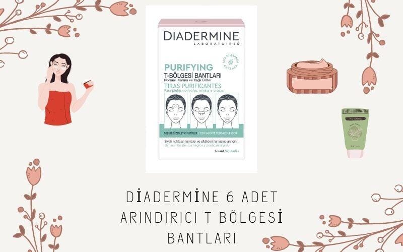 Diadermine 6 Adet Arındırıcı T Bölgesi Bantları