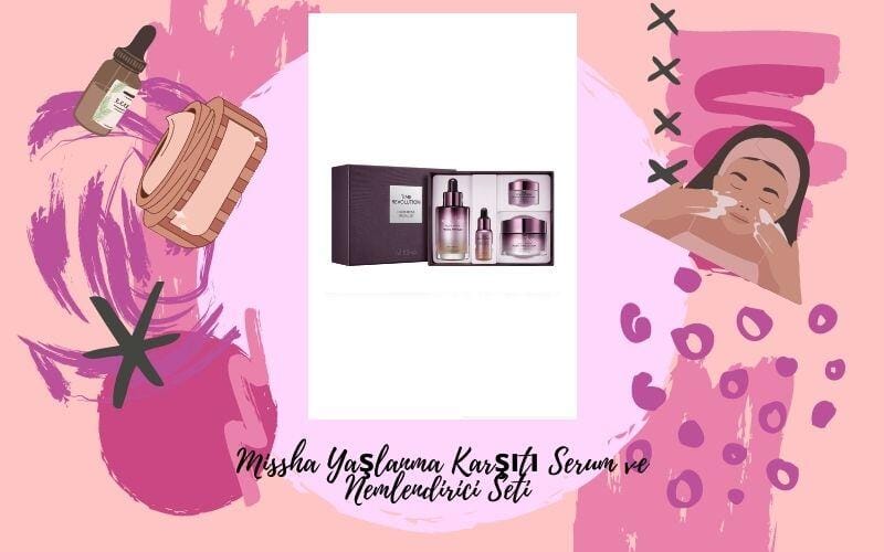 Missha Yaşlanma Karşıtı Serum ve Nemlendirici Seti