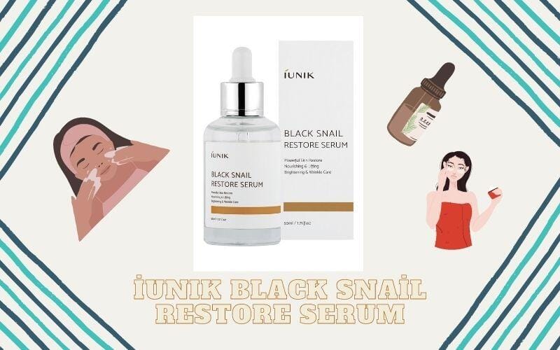 iUNIK Black Snail Restore Serum