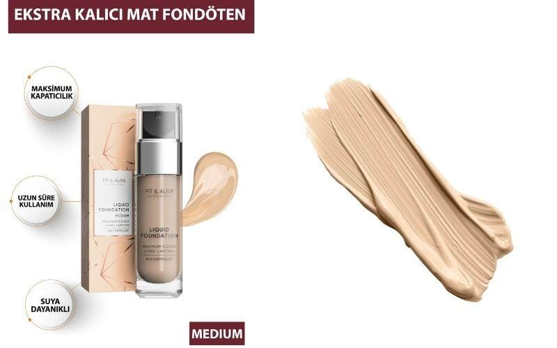 Fitalive 102 Liquid Foundation Likit Fondöten