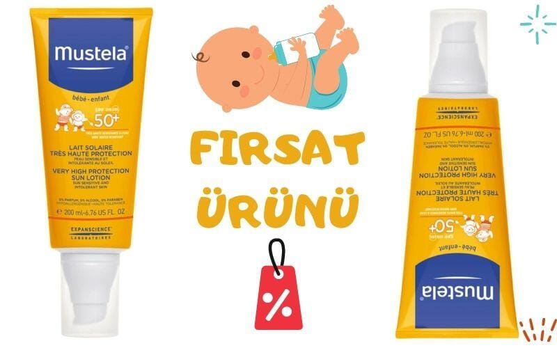 Mustela Spf 50+ Sprey Güneş Kremi