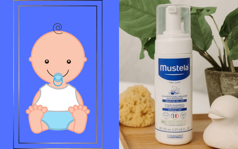 Mustela Yenidoğan Bebek Köpük Şampuanı