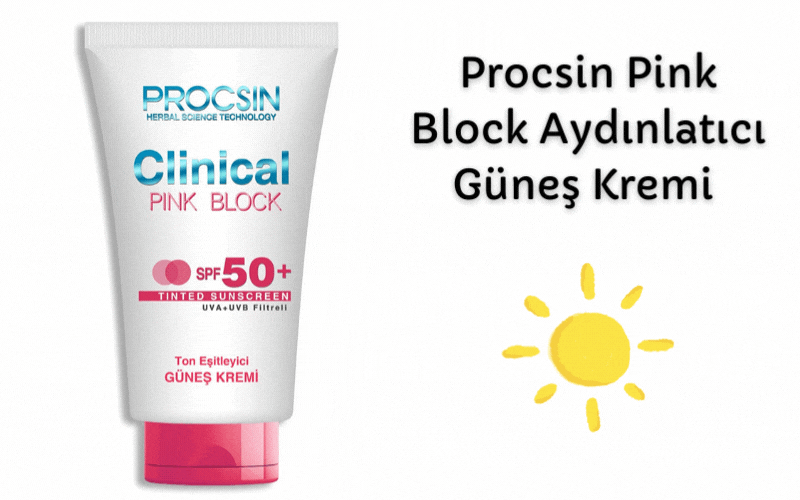 Procsin Pink Block Aydınlatıcı Güneş Kremi