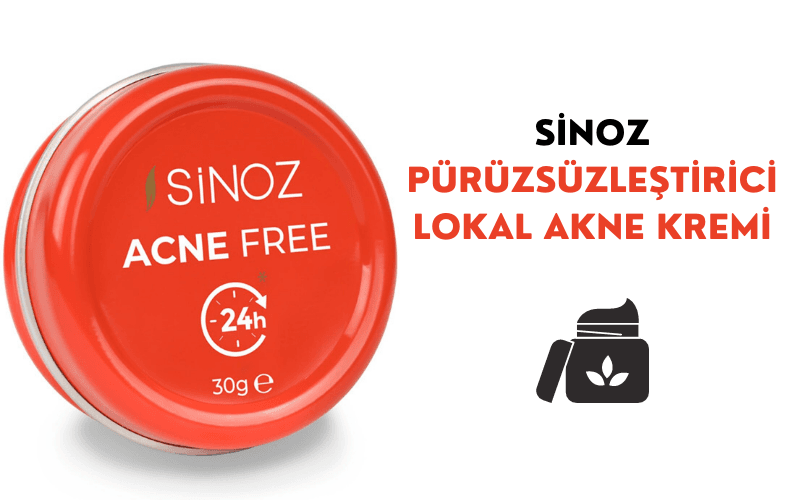 Sinoz Pürüzsüzleştirici Lokal Akne Kremi