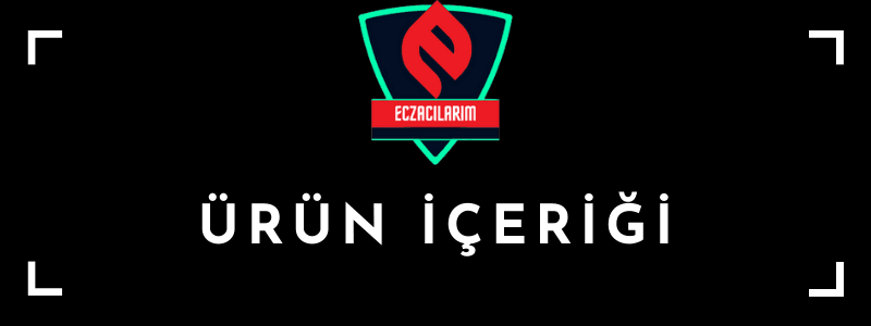 Ürün içeriği
