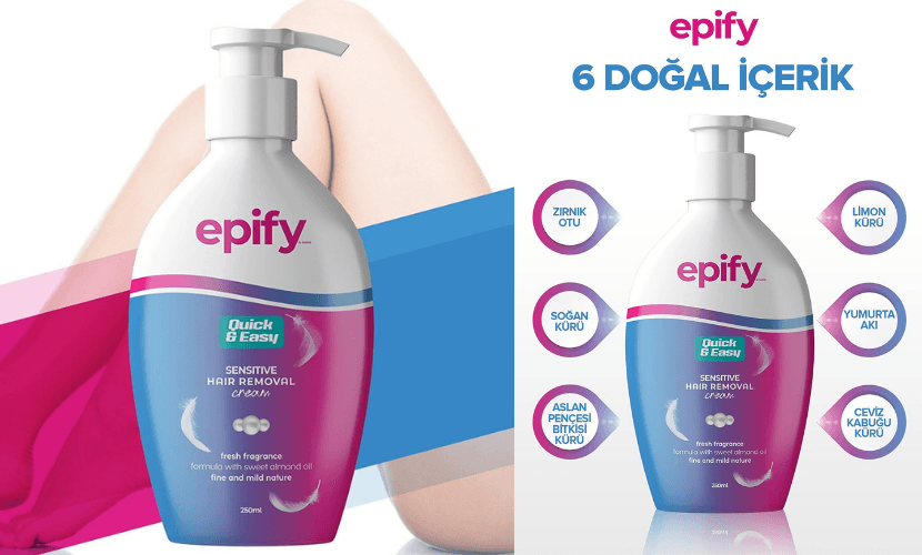 Epify Tüy Dökücü Krem