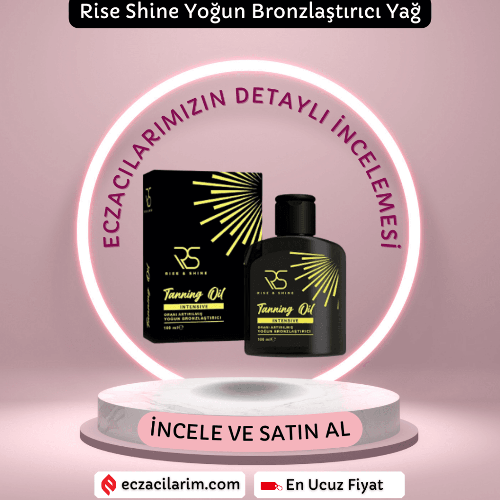 Rise Shine Yoğun Bronzlaştırıcı Yağ