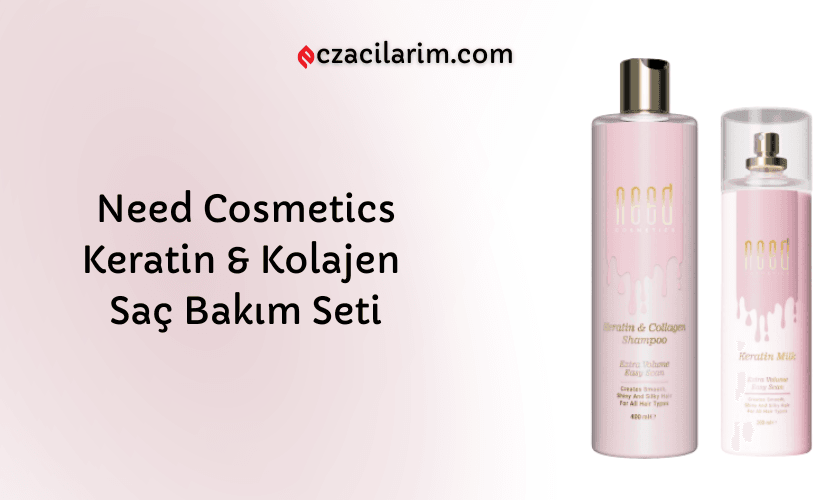 Need Cosmetics Keratin & Kolajen Saç Bakım Seti