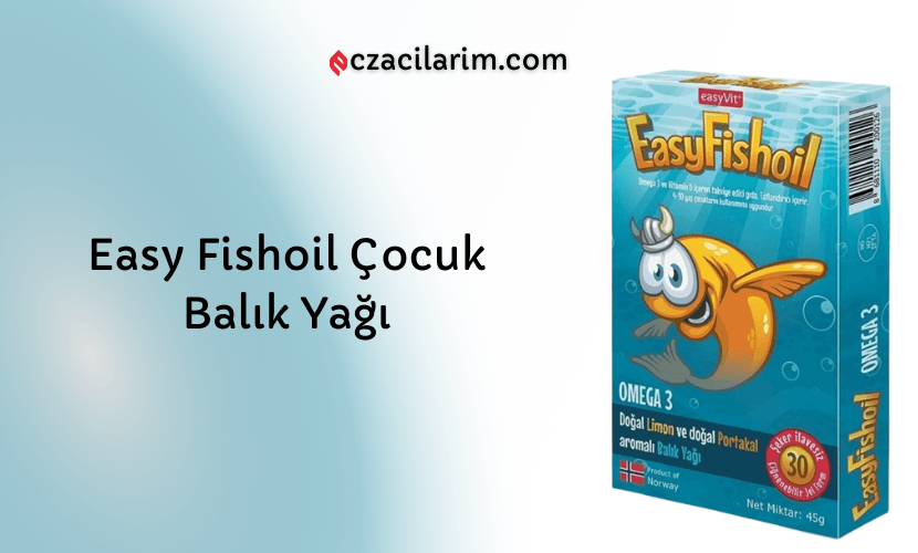 Easy Fishoil Çocuk Balık Yağı