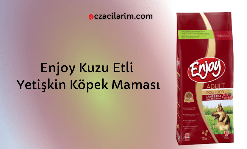 Enjoy Kuzu Etli Yetişkin Köpek Maması - En Ucuz Fiyatı