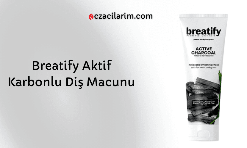 Breatify Aktif Karbonlu Diş Macunu