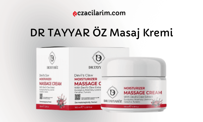 DR TAYYAR ÖZ Masaj Kremi