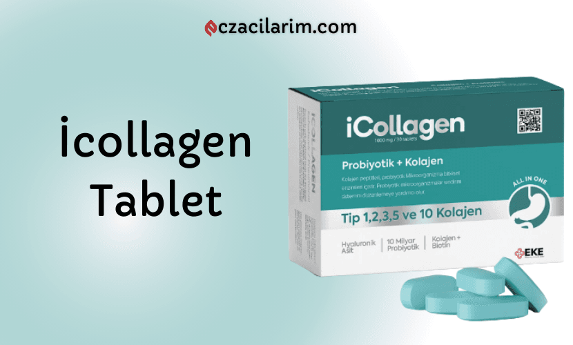 İcollagen Kolajen ve Probiyotik Tablet